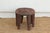 Carved Vintage Nupe End Table For Sale In Los Angeles - Image 6 of 9