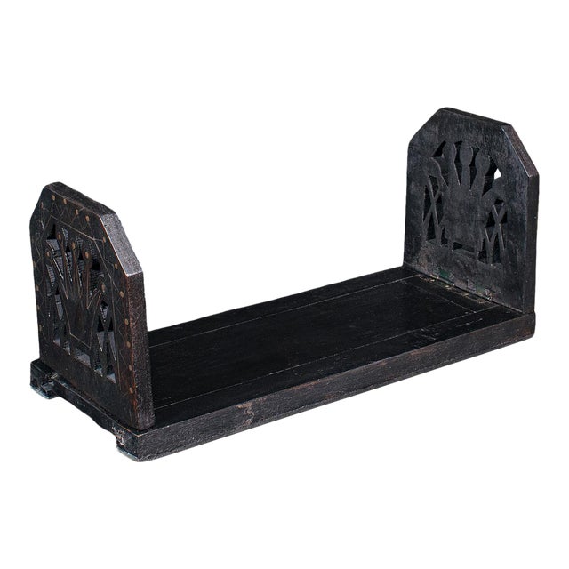 Antique Extending Book Slide, English, Ebonised, Novel Rest, Victorian, c.1870 For Sale