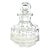 Art Deco Heavy Cut Crystal Perfume Bottle For Sale