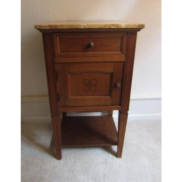 Antique Bedside Table, 1900s For Sale - Image 11 of 11