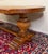 Antique French Country Dining Table Farmhouse Pedestal Trestle Honey Oak 1930s For Sale In Dallas - Image 6 of 18