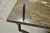 Vintage Directoire Maison Jansen Style Steel & Brass Marble Top Console Table For Sale - Image 14 of 18