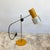 Mid-Century Modern Mustard Enamelled Metal and Aluminium Adjustable Desk Lamp from Prova, Italy, 1970s For Sale - Image 3 of 11