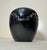 Ceramic Antique Handmade Santa Clara Pueblo Native American Black Pottery Blackware Vase For Sale - Image 7 of 11