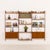 Mid-Century Modern Ergo Three Bay Wall Unit by John Texmon, Nowrway, 1960s For Sale - Image 3 of 18