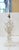 Mid-20th Century Italian Ceramic Faux Bois Blanc De Chine Glazed Lamp For Sale In Raleigh - Image 6 of 9