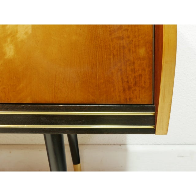Mid-Century Mahogany and Birch Veneer Sideboard, Germany, 1960s For Sale - Image 13 of 14