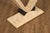 Stone Postmodern Glass Top Travertine Console Table For Sale - Image 7 of 18