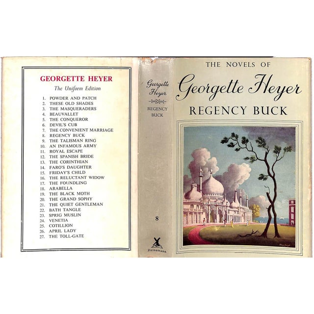 "Regency Buck" Book 1965 Heyer, Georgette For Sale - Image 4 of 5