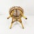 Wood Rattan and Bamboo Stool by Franco Albini, Italy, 1960s For Sale - Image 7 of 12