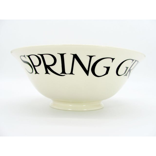 Contemporary 2011 2012 Emma Bridgewater Black Toast & Marmalade 9" Serving Vegetable Bowl - 2 Available For Sale - Image 3 of 8