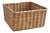 Vintage French Country-Style Storage Basket For Sale
