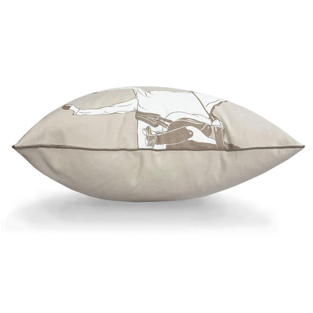 Two noble horses in an elegant face off. Perfect for riders, equestrians, horse lovers, country homes and elegant living...