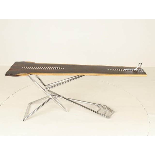 Handcrafted Scissors 1 Console Table by Bruno Helgen, Bali, 2000s For Sale - Image 16 of 18