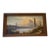 Vintage Framed Rustic Oil on Board Landscape - “Mount Whitney in California” For Sale