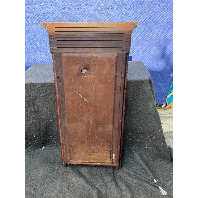 1940s Mahogany Federal Mirror For Sale - Image 9 of 9