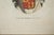 Vintage French Heraldic Coat of Arms Framed Prints--a Pair For Sale - Image 4 of 9