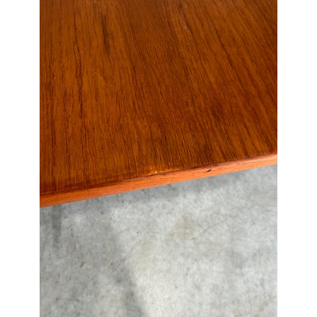 Kai Kristiansen Attrb Danish Teak Dining Table c.1960’s, 2 Leaves For Sale - Image 13 of 14