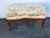 Wood French Carved Large Stool Footstool Ottoman 6308 For Sale - Image 7 of 18