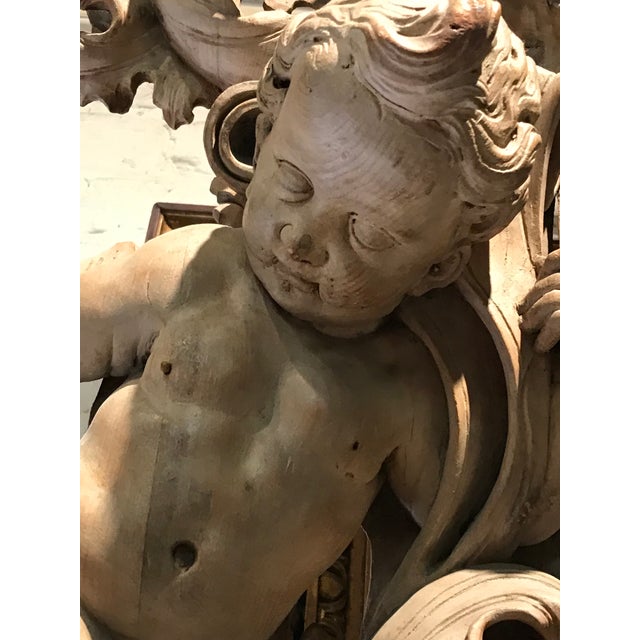 17th Century Late 17th Century Continental Baroque Carved Wood Picture Frame Probably Flemish For Sale - Image 5 of 14