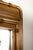 Large English Faux-Bamboo Walnut Mirror Made of 1900s Doors with Carved Ivy For Sale - Image 10 of 12