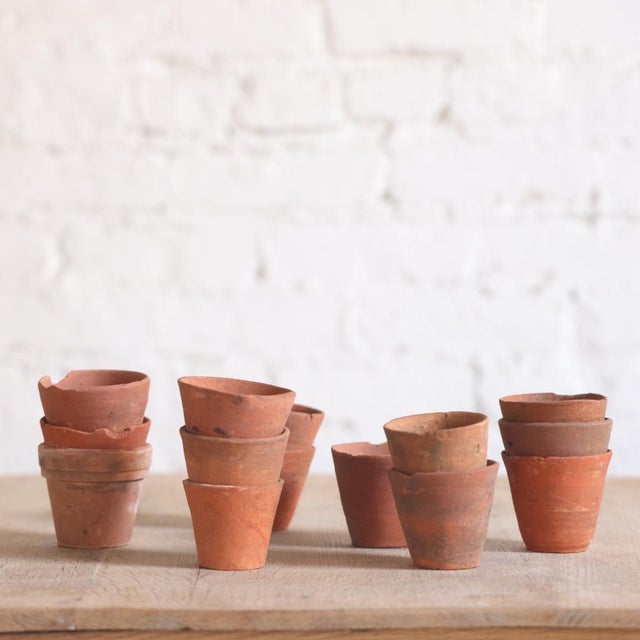 Mid 20th Century 20th Century Petite Italian Terracotta Pot For Sale - Image 5 of 5