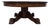 Antique Victorian 44” Round Quarter Sawn Tiger Oak Coffee Table Cocktail Table For Sale