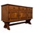 An impressive early 20th-century English sideboard, finely crafted from golden oak and distinguished by its substantial...