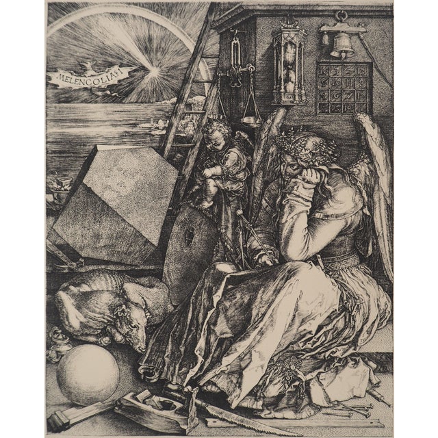 Albert Dürer, Melencolia I, Engraving For Sale - Image 3 of 12