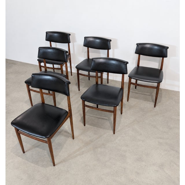 Mid-Century Dining Chairs, 1960s, Set of 6 For Sale - Image 6 of 10
