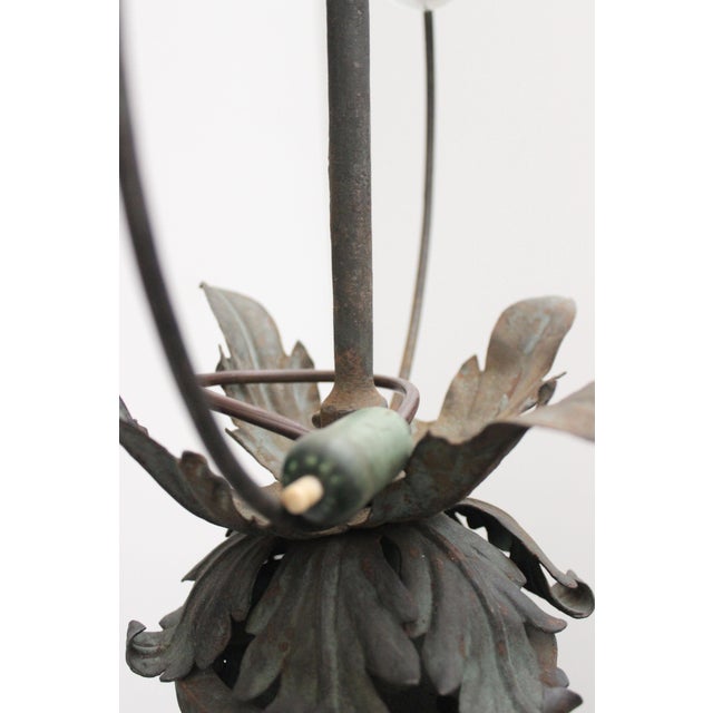 Antique Wrought Iron Floor Lamp, 1890s For Sale - Image 6 of 18