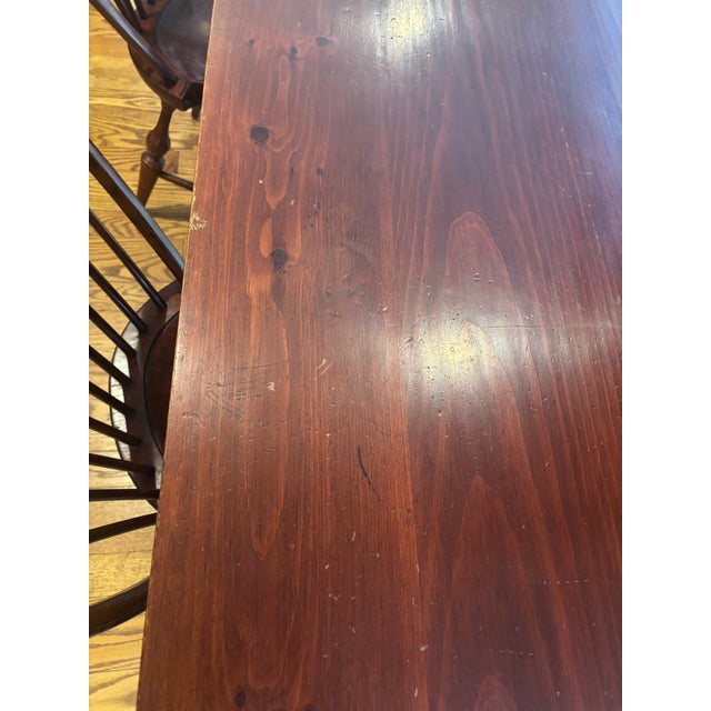 Brown Early 20th Century Dr Dimes Full Dining Set For Sale - Image 8 of 8