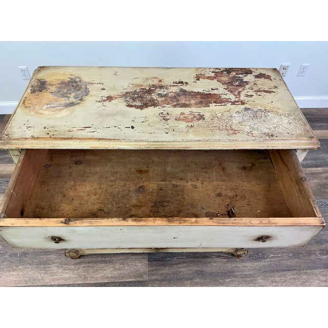 19th Century Swedish Gustavian Painted Pine Side Cabinet, Circa 1850 For Sale In New York - Image 6 of 15
