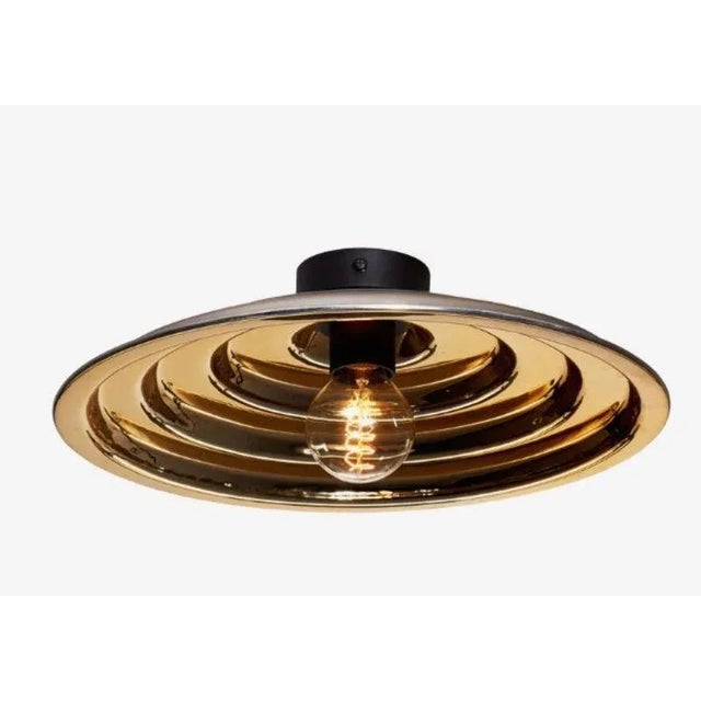 Not Yet Made - Made To Order Gold Echo Ceiling Light by Radar For Sale - Image 5 of 6