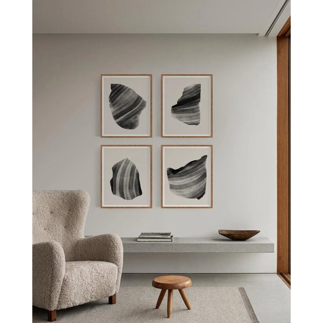 Abstract Abstract Figure Giclee Prints, Set of 4 For Sale - Image 3 of 3