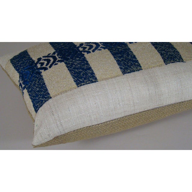 Japanese Silk Sakiori Obi Geometric Pillow Cover Chairish