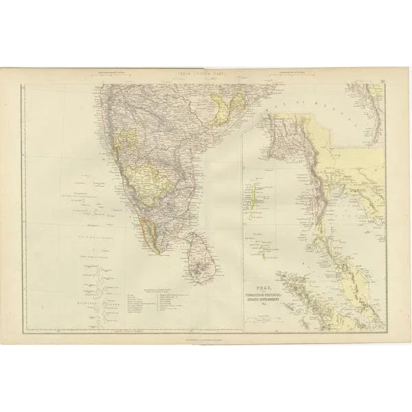 The British Rajs India by Blackie and Son, 1882, Set of 2 For Sale - Image 3 of 9