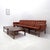 Mid-Century Modern Ole Gjerlov-Knudsen & Torben Lind ‘Moduline’ Leather Seating Set, 1962 For Sale - Image 3 of 10