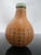 Chinese Hand Etched Figural & Script Gourd Snuff Bottle With Jade Green Stopper For Sale - Image 14 of 14