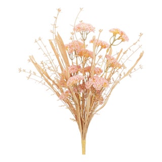 Blush Floral Grass Bush (Set of 2) For Sale
