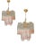 Murano Glass Chandeliers by Simoeng, Set of 2 For Sale