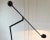 1980s Flexible Black Floor Lamp from Soelken, Germany For Sale - Image 5 of 8