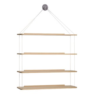 Clear Wall Bookcase by Achille & Pier Giacomo Castiglioni for Karakter For Sale