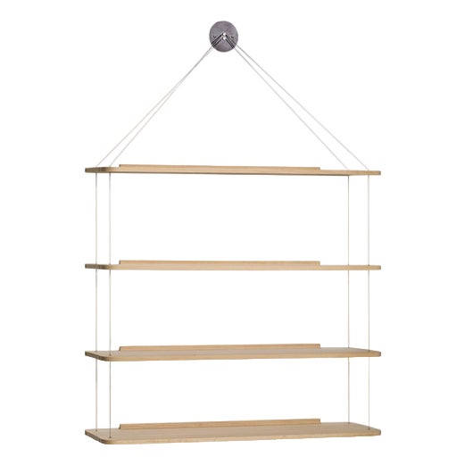 Clear Wall Bookcase by Achille & Pier Giacomo Castiglioni for Karakter For Sale