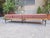 Azucena Large Francesco Giuseppe Series Bench with Brick Bouclé Seat by Luigi Caccia Dominioni for Azucena, 1950s For Sale - Image 4 of 16
