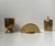 Vintage Vanity Set in Brass, 1970s, Set of 3 For Sale - Image 10 of 10