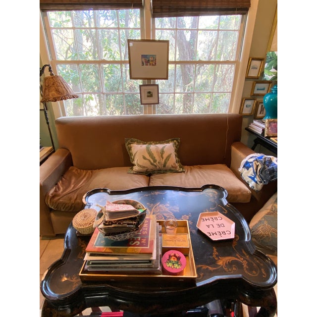 Late 20th Century Scalamandré Elsie De Wolf Lumbar Pillow For Sale - Image 5 of 11