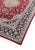 Modern Persian Isfahan Silk & Wool Red Area Rug- 5' 0" X 7' 8" For Sale - Image 3 of 5
