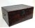 Chinese Antique Leather Trunk For Sale - Image 13 of 13