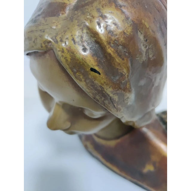 Art Nouveau Nymph Sculpture from Esteva & Cia Barcelona, 1900s For Sale - Image 10 of 12